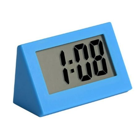 GJX Alarm Clock,Alarm Clocks for Bedrooms,Table Clock,Blue