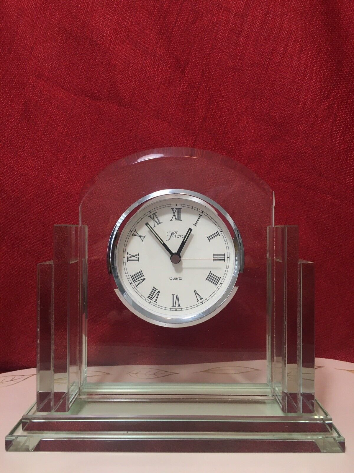 Gorgeous All Glass Clock