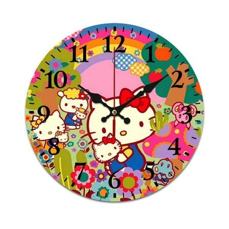 Hello Kitty wall clocks battery operated decorative 30cm/11.8in