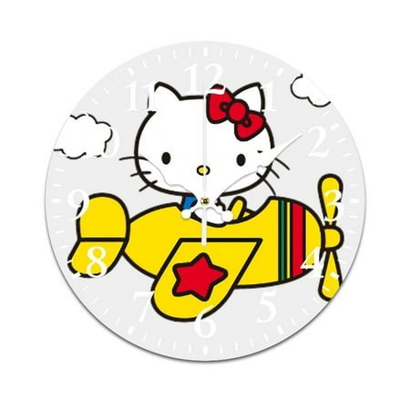 Hello Kitty wall clocks battery operated decorative 30cm/11.8in