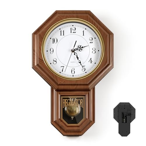 Best Pendulum Brown Wall Clocks