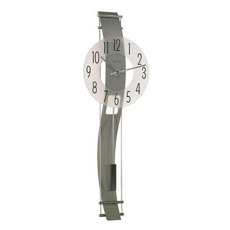 Hermle 32 Gray and Silver Pendulum Wall Clock