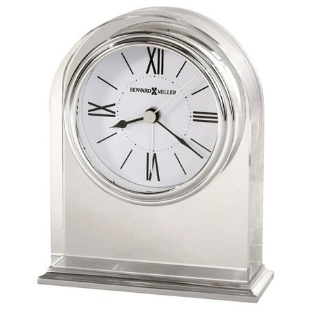 Howard Miller Optica Table Clock, optical crystal - 645757 -- Factory Second
