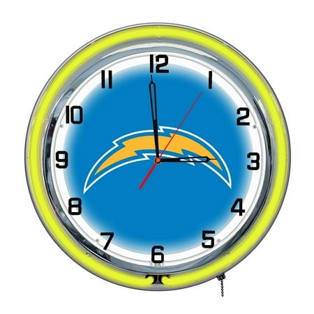 Imperial Los Angeles Chargers 18'' Neon Clock