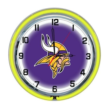 Imperial Minnesota Vikings 18'' Neon Clock