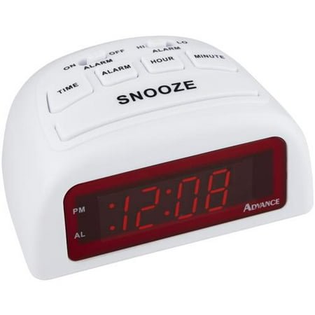 La Crosse Technology Equity Electric Alarm Clock LED, Each