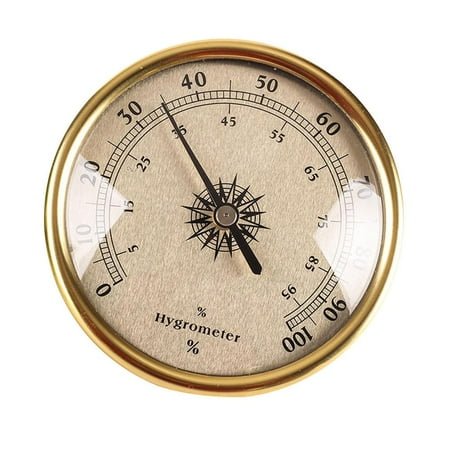 LEARNEVER 72MM Meter Clock Hanging Barometer Thermometer Weather Hygrometer Wall