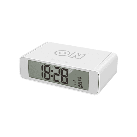 LED Digital Clock Electronic Flip Alarm Clock, Silent Watch Luminous Snooze Table Clocks, Touch Sensor Wake Up Watch Home Decor ,Simple Alarm Clock
