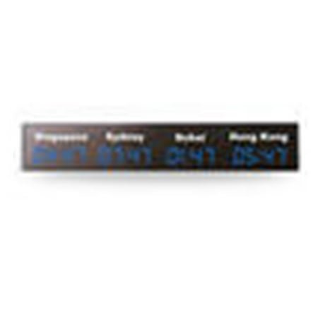 LED Digital Multi Time Zone City Stickers Wall Clock World Time Zone Clock For Office Home Decor ,Versatile Applications
