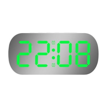 LED Intelligent Alarm Clock INS Minimalist Clock Digital Display Alarm Clock/ S5E9
