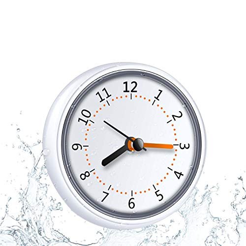 LXSZRPH Mini Waterproof Shower Clock