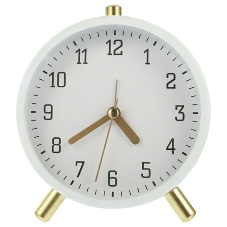 Modern Style Alarm Clock Tabletop Alarm Clock Mute Alarm Clock Decorative Alarm Clock