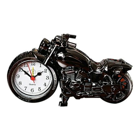 Motorcycle-Shaped Alarm Clock - Unique Design, Easy-to-Read Display, for Motorcycle Fans