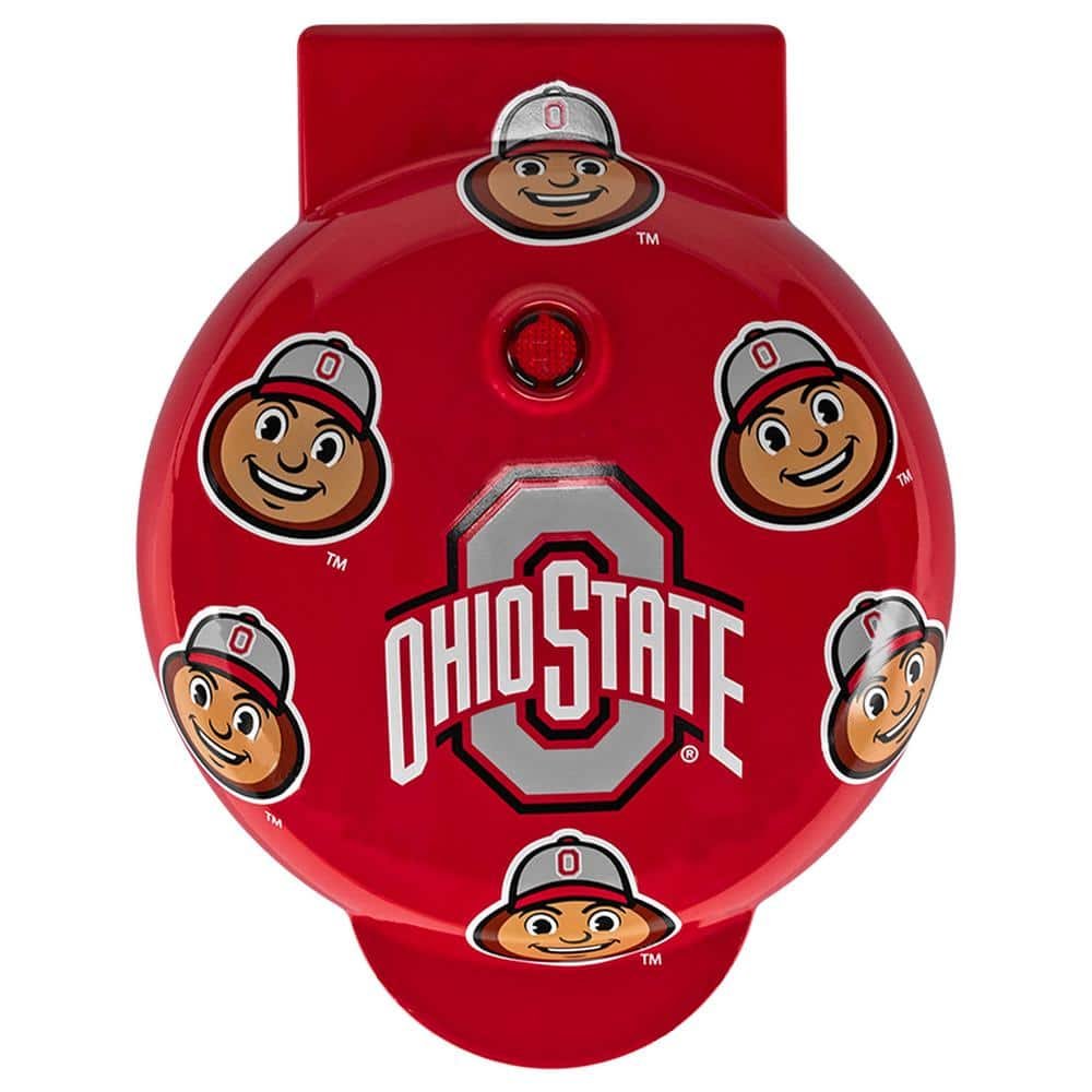 Ohio State Buckeyes Red American Mini Waffle Maker