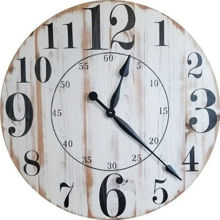 Piper Farmhouse Wall Clock