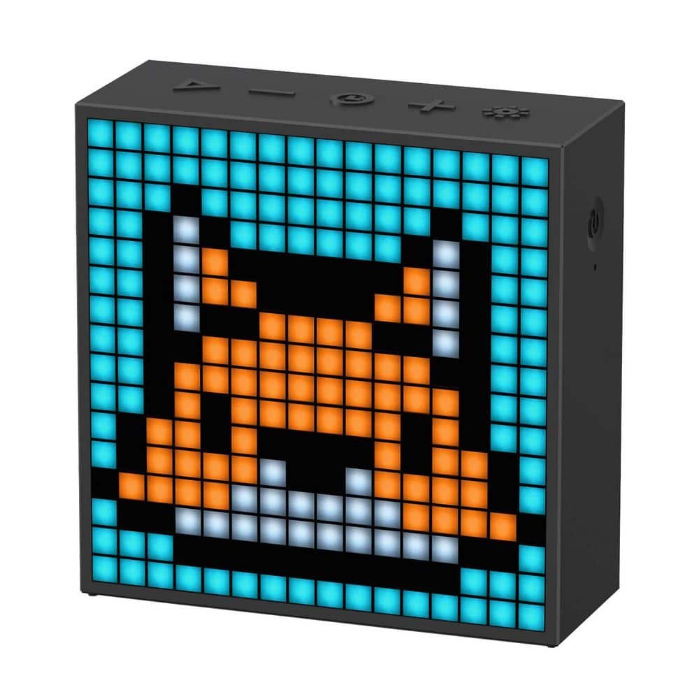 Pixel Art Bluetooth Speaker with 16x16 LED Display APP Control, TimeBox Evo...