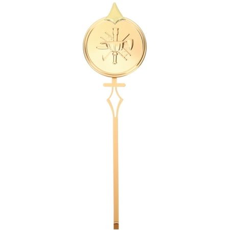 Raindrops 1Pcs Round Rod Wall Clock Pendulum in Golden Metal for present Giving