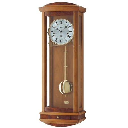 Regulator wall clock, 8 day running time from AMS