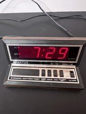 Retro SPATUS Electronic Digital Alarm Clock Model #1150 - Classic Design Style