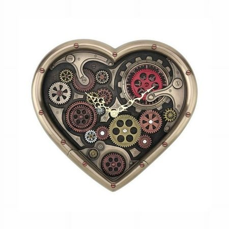 Steampunk Time of Love Wall Clock Myth & Legend. Sculpture