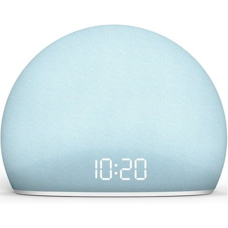 Sunrise Alarm Clock, White Noise Sound Machine, Cozy Light, Nature Sounds, Dimmable Clock, Gentle Wake Up, Regular Sleep-Wake Routine, Phone-Free Bedroom - Blue