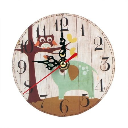 tumgatte Vintage Style Silent Antique Wood Wall Clock G Wholesale,Clearance,Summer Savings Clock,Alarm Clock,Alarm Clocks for Bedrooms,Digital Clock
