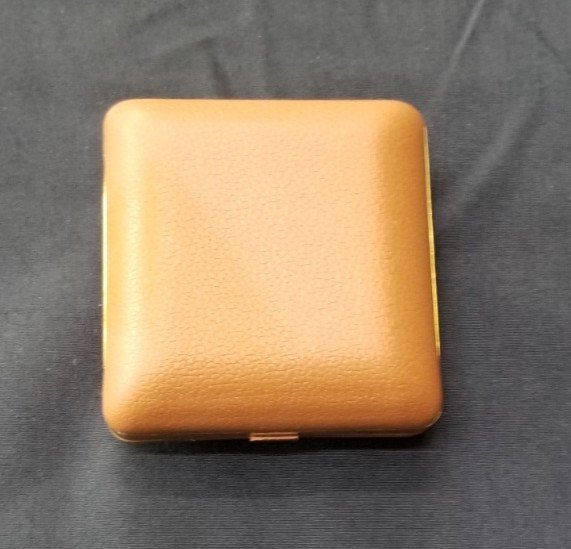 Vtg Seth Thomas Wind Up Travel Alarm Clock Tested and Working INV# M-297