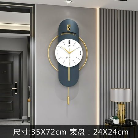 Wall Clock Affordable Luxury Fashion Simple Living Room Clock Personality Creative Trending Decorative Clock Wall-Mounted Home Pocket Watch