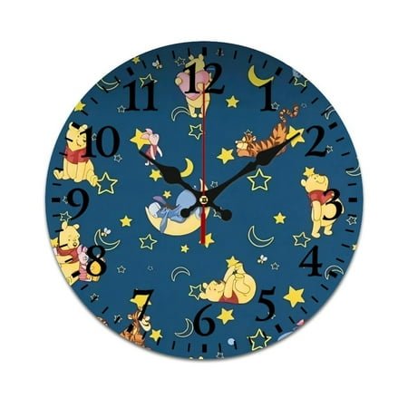 Winnie The Pooh wall clocks battery operated decorative 25cm/9.84in