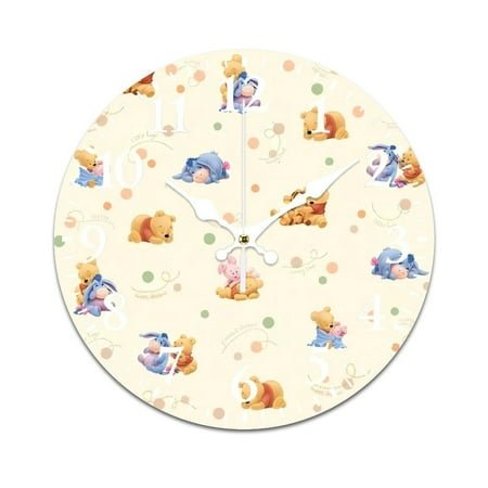 Winnie The Pooh wall clocks battery operated decorative 25cm/9.84in