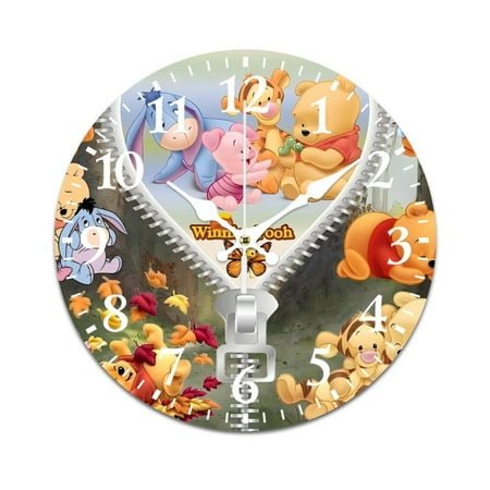 Winnie The Pooh wall clocks battery operated decorative 25cm/9.84in