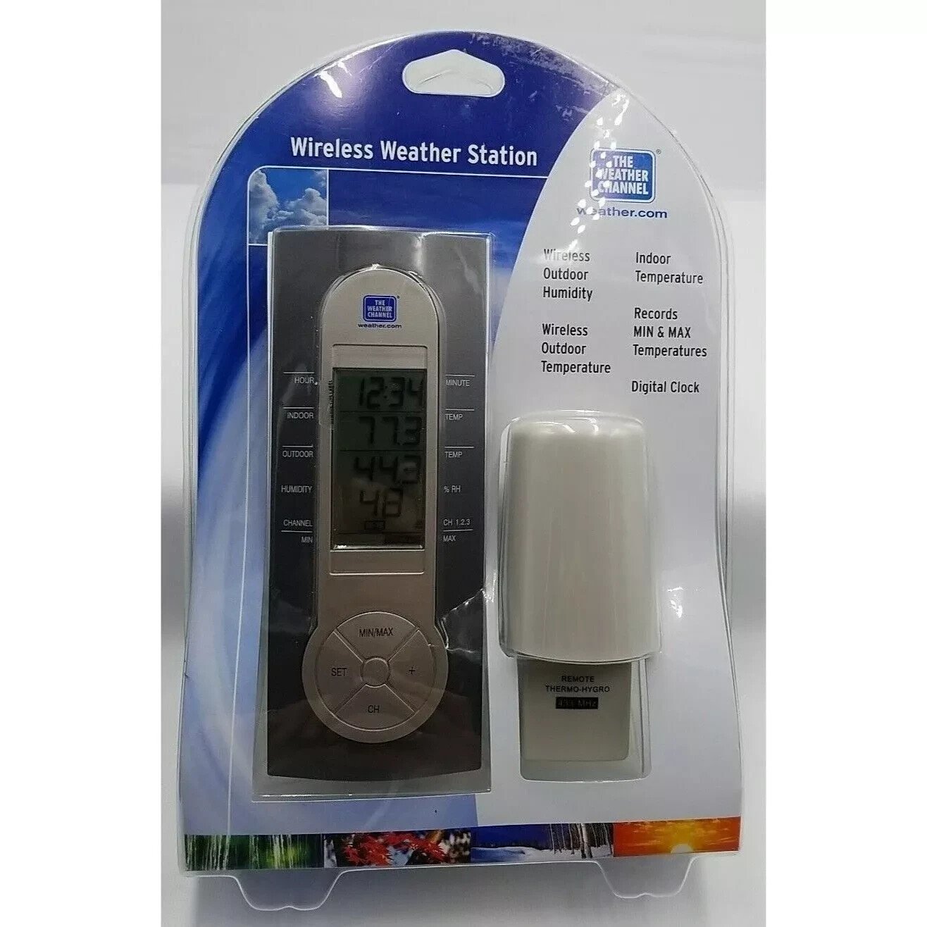 Wireless Weather Station La Crosse Technology Combo Unit TX4U Sensor # 2112 uu