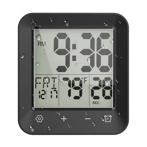 Wisoee Touch Screen Shower Clock