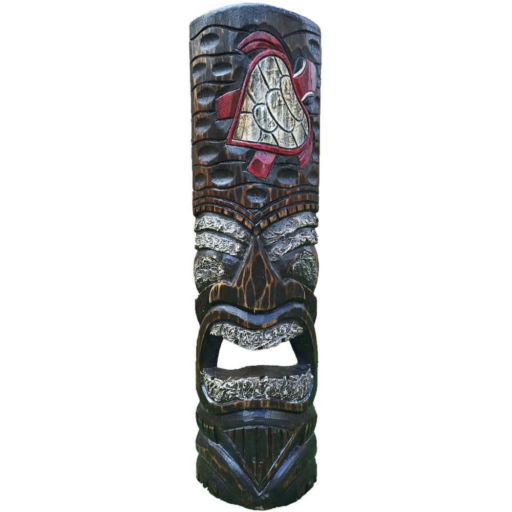 20 in. Tiki Masks Happy God Garden Tropical Decor