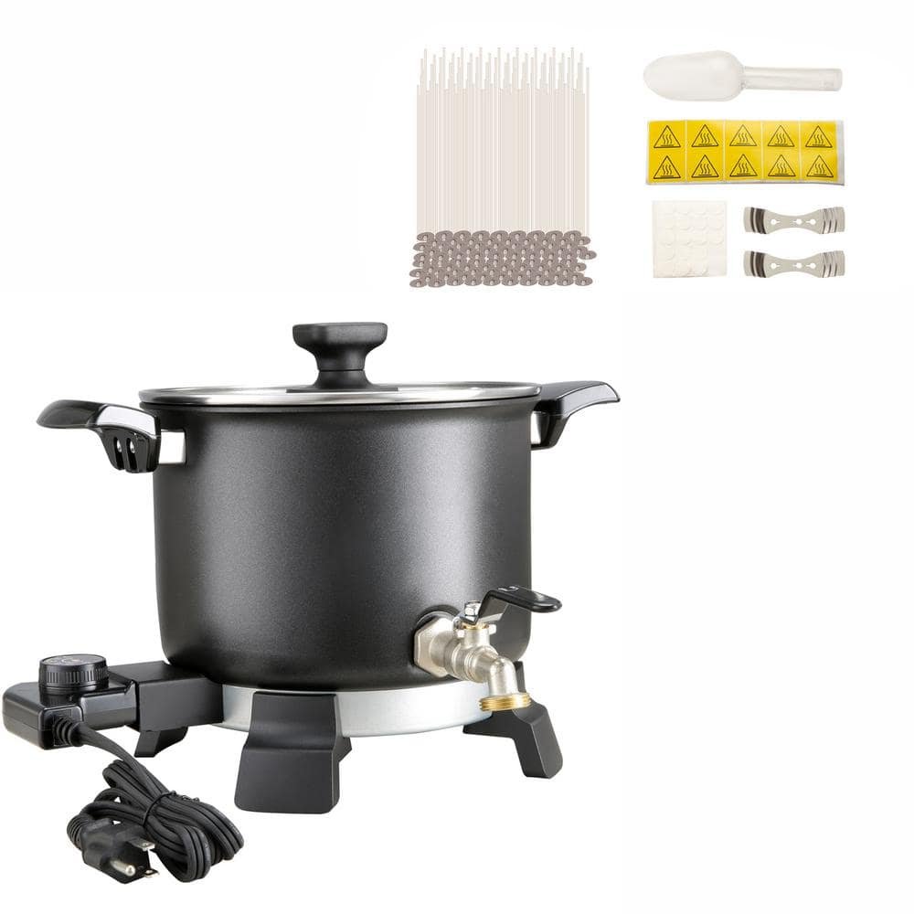 5 L Wax Melter for Candle Making, Large Electric Wax Melting Pot...