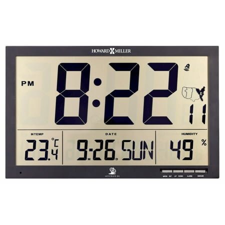 625-770 NEW HOWARD MILLER TABLE/WALL DIGITAL CLOCK CALLED AYDEN 625770