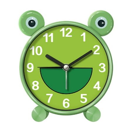 CCOCC Alarm Clock, Fun Desk Clock with Colorful Dial, Gentle Alarm Clocks for Bedrooms