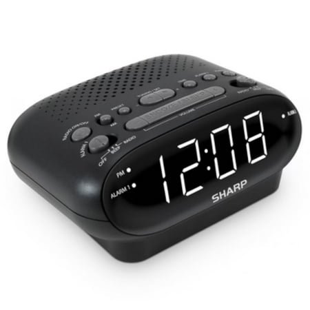 Digital Dual Alarm Clock with AM/FM Radio