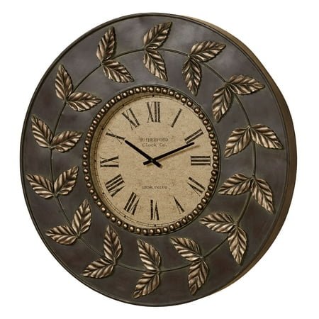 Dixon Leaf Wall Clock Bronze/Gold Bronze/Gold