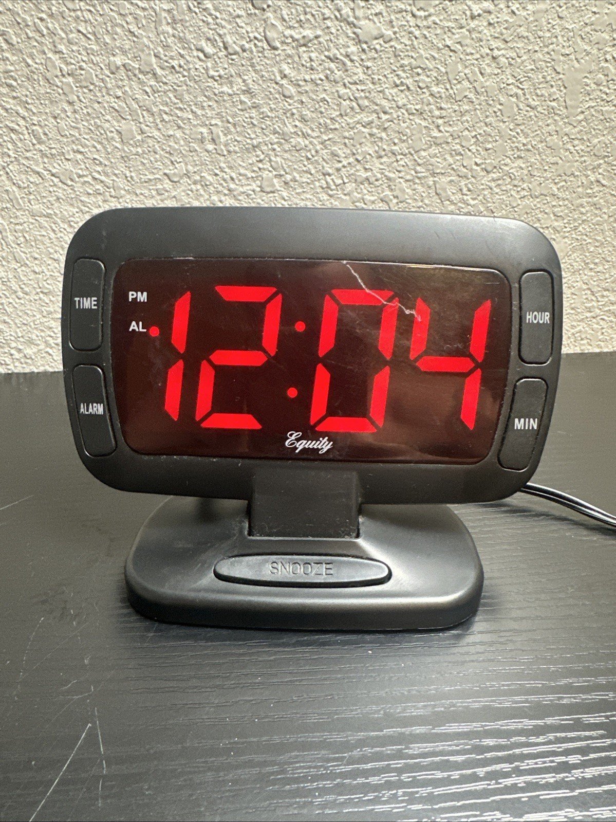 EQUITY DIGITAL ALARM CLOCK 30016 BY LA CROSSE AC POWERED