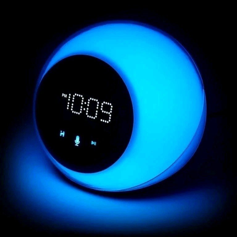iHome Bluetooth Color Changing Dual USB Charging Alarm Clock FM Radio iBT297