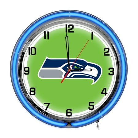 Imperial Seattle Seahawks 18'' Neon Clock