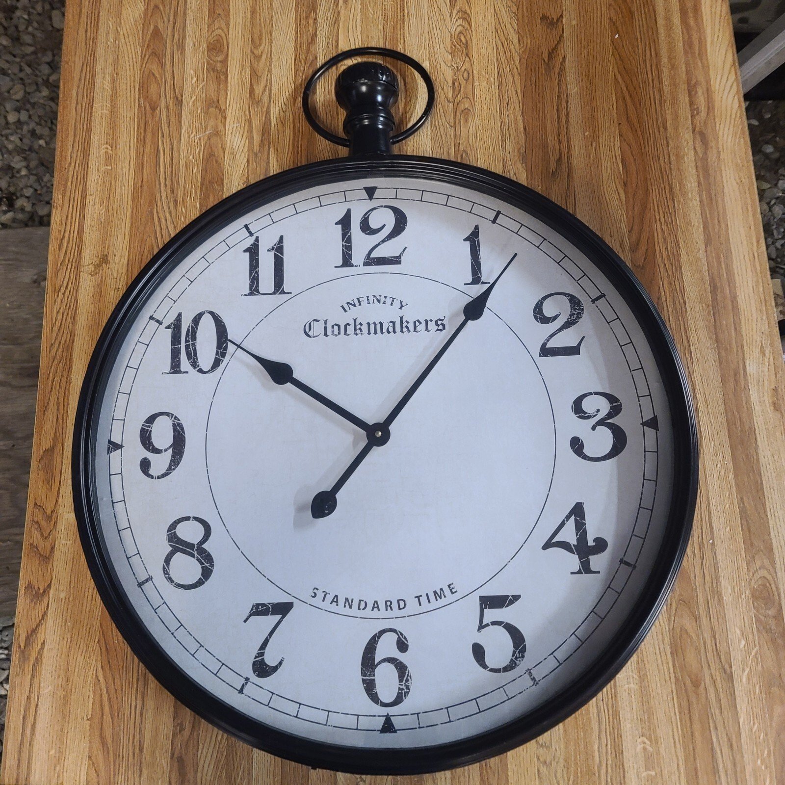 Infinity instruments wall clock 23 inch Grand Central. New in box