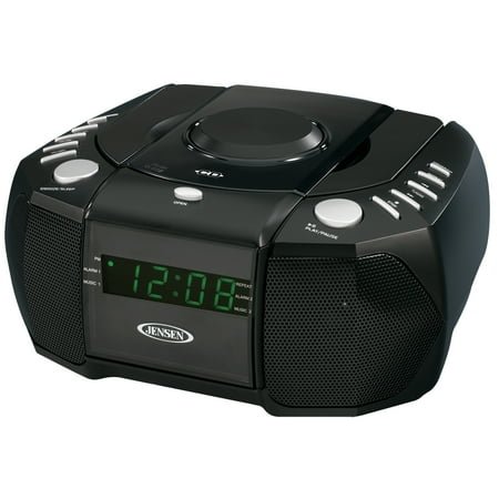 Jensen Portable AM/FM Radio, Black, JCR-310
