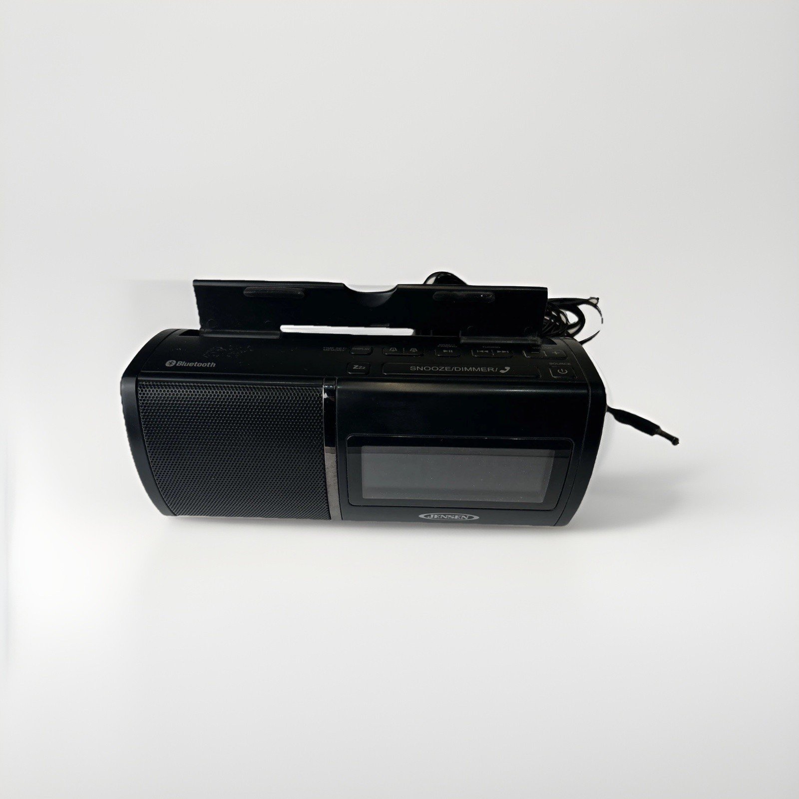 Jensen Universal Bluetooth Digital FM Clock Radio with Charging Model:JBD-100