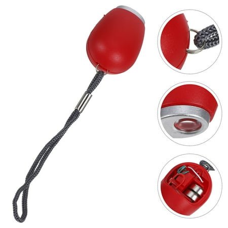 LABSERRON 1Set Melting Clock Red Plastic LED Lighting for Daily Use