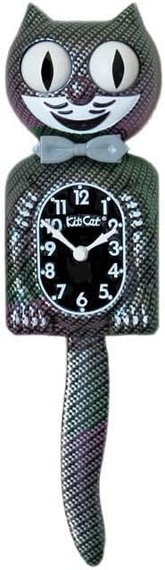 Limited Carbon Prism Exotic Pet Collection Kit-Cat Klock Clock
