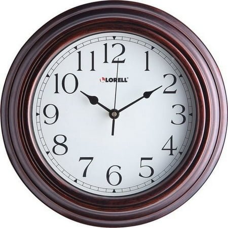 Lorell, LLR61010, 11-3/4 Antique Design Wall Clock, 1