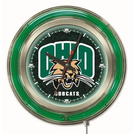 Ohio University 15 Double Neon Wall Clock