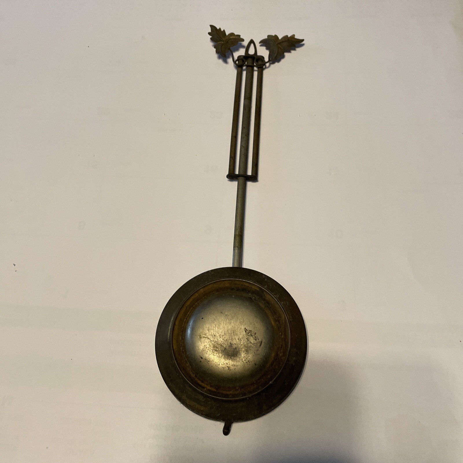 ORIGINAL BEAUTIFUL PENDULUM FOR CLOCK BRASS